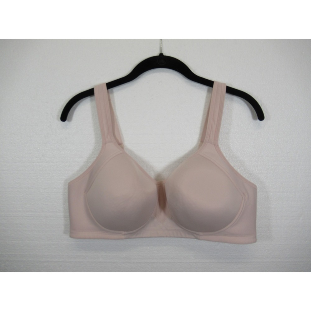 Vanity Fair Full Figure Wireless Sports Bra 38C Pink Convertible 71500